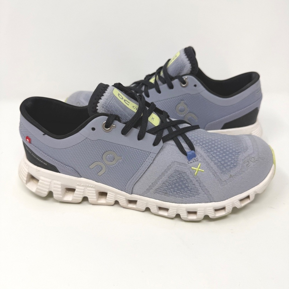 On‎ Cloud X Womens Size 7.5 Running Shoes Glacier Sand Grey